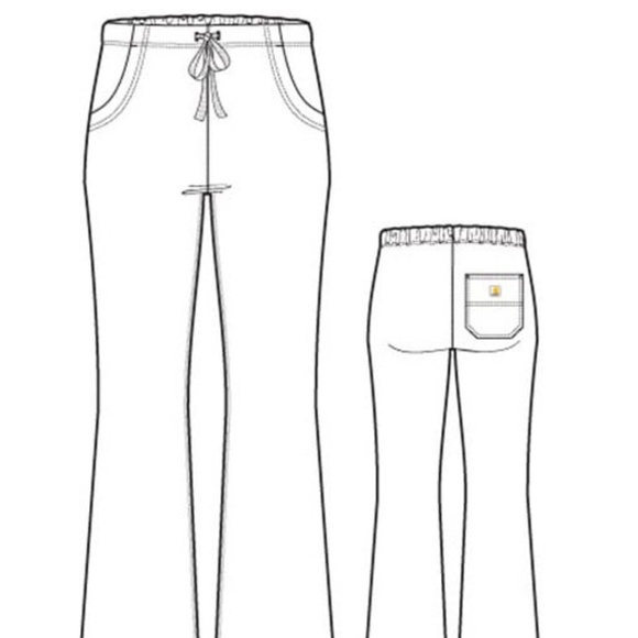 Carhartt Medcal Uniform Scrub Pants C51202A - Picture 2 of 3